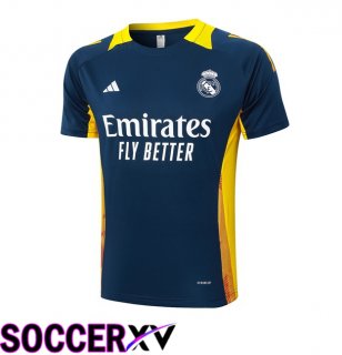 Real Madrid Training T Shirt Blue Royal 2024/2025