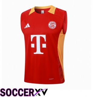 Bayern Munich Gilet Soccer Red 2024/2025