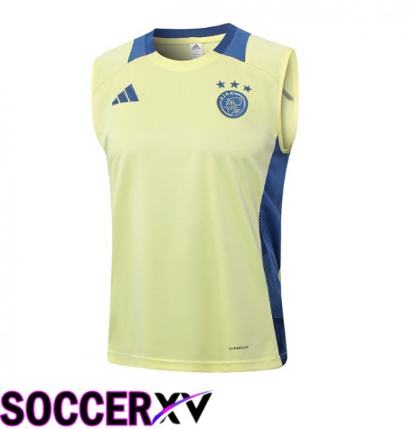 AFC Ajax Gilet Soccer Yellow 2024/2025