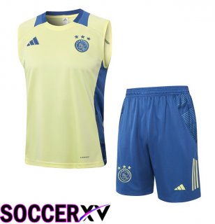 AFC Ajax Gilet Soccer + Shorts Yellow 2024/2025