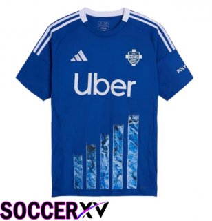 Como 1907 Home Soccer Jersey Blue 2024/2025