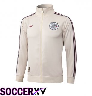 AFC Ajax Training Jacket Yellow 2025/2026  AFC Ajax Training Jacket Yellow 2025/2026