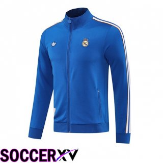 Real Madrid Training Jacket Blue 2025/2026  Real Madrid Training Jacket Blue 2025/2026