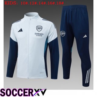 Arsenal Kids skit Training Tracksuit - Training Jacket Grey 2025/2026