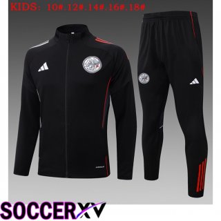 AFC Ajax Kids skit Training Tracksuit - Training Jacket Black 2025/2026