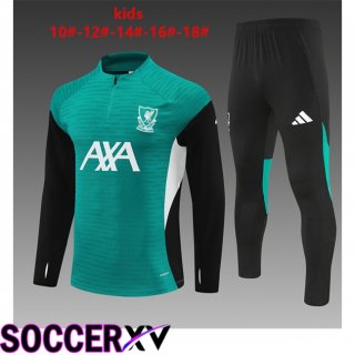 FC Liverpool Kids kit Training Tracksuit Green 2025/2026