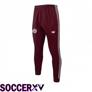 AFC Ajax Training Pants Red 2025/2026