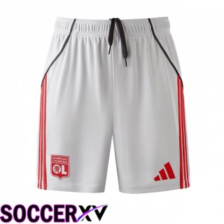 lyon OL Third Soccer Shorts Grey 2025/2026
