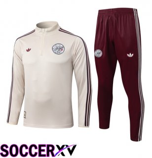 AFC Ajax kit Training Tracksuit Yellow 2025/2026