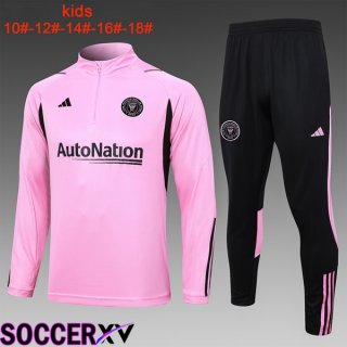 Inter Miami CF Kids Training Tracksuit Suit Pink 2023/2024