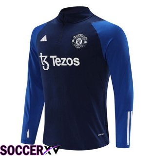 Manchester United Training Sweatshirt Blue 2023/2024