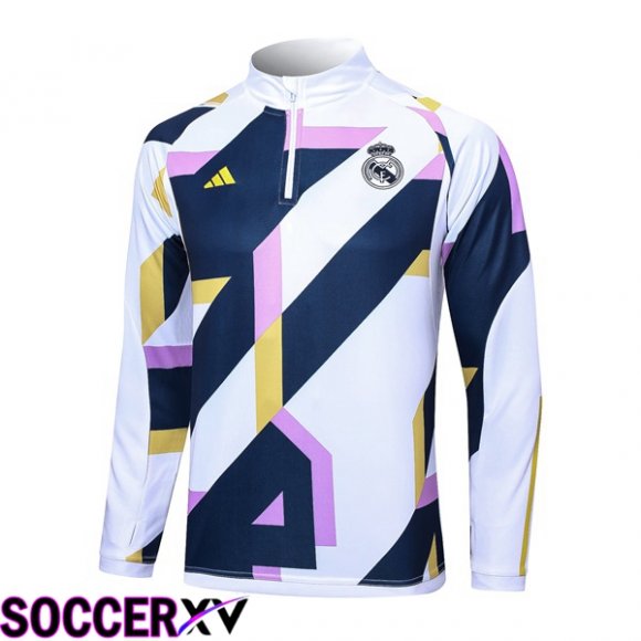 Real Madrid Training Sweatshirt White 2023/2024