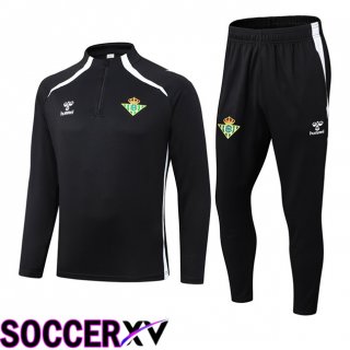 Real Betis kit Training Tracksuit Black 2025/2026