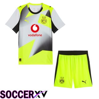 Dortmund Kids Away Soccer Jersey 2025/2026