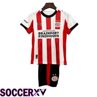 PSV Eindhoven Kids Home Soccer Jersey 2025/2026