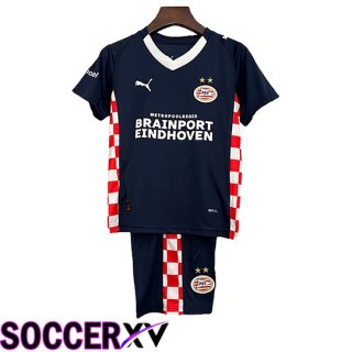 PSV Eindhoven Kids Away Soccer Jersey 2025/2026