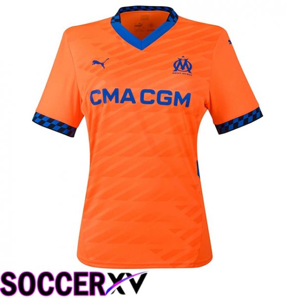 Marseille OM Women Third New Soccer Jersey 2024/2025