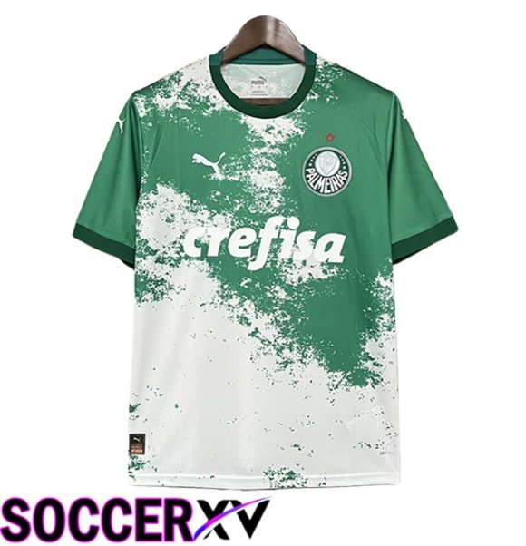 Palmeiras Soccer Jersey Special Edition White/Green 2024/2025