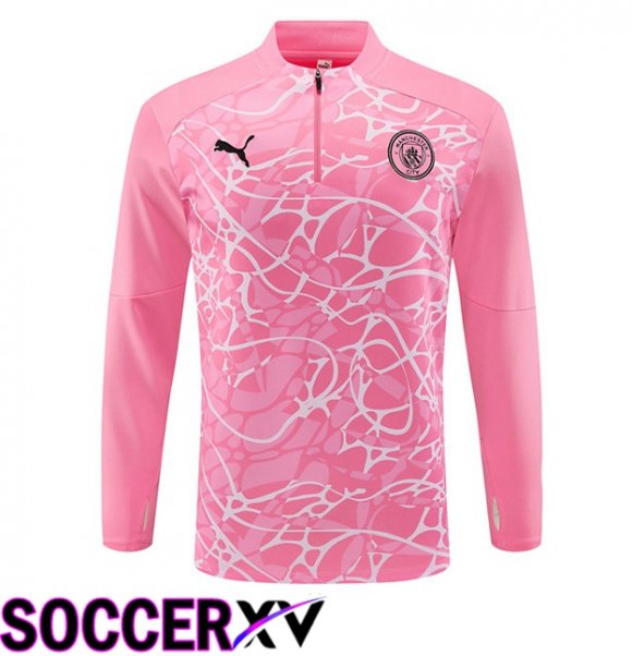 Manchester City Training Sweatshirt Pink 2024/2025