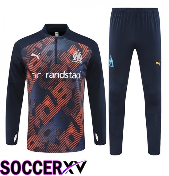 Marseille OM kit Training Tracksuit Blue Royal 2024/2025