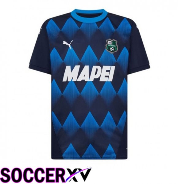 US Sassuolo Third Soccer Jersey Blue 2024/2025