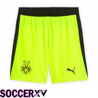 Dortmund BVB Away Soccer Shorts Green 2025/2026