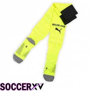 Dortmund BVB Away Soccer Socks Green 2025/2026