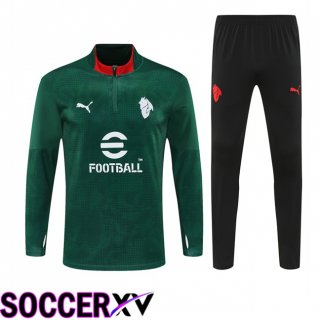 AC Milan kit Training Tracksuit Green 2025/2026