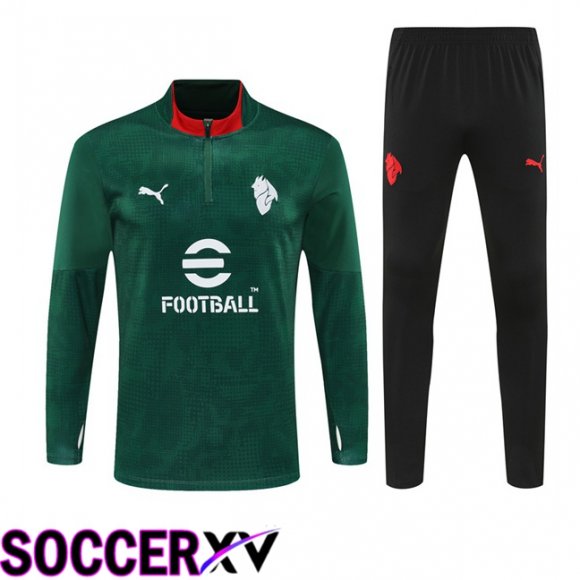 AC Milan kit Training Tracksuit Green 2025/2026