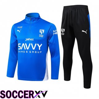 Al-Hilal FC kit Training Tracksuit Blue 2025/2026