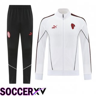 AC Milan kit Training Tracksuit - Training Jacket White 2025/2026