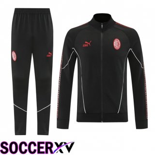 AC Milan kit Training Tracksuit - Training Jacket Black 2025/2026