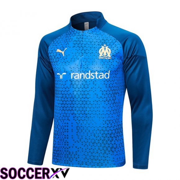 Marseille OM Training Sweatshirt Blue 2023/2024