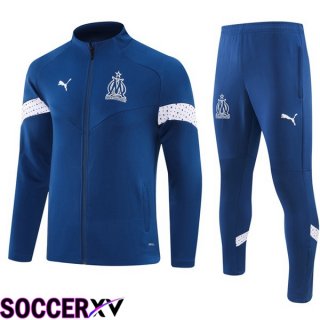 Marseille OM Training Jacket Suit Royal Blue 2023/2024