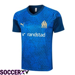 Marseille OM Training T Shirt Blue 2023/2024