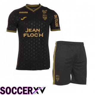 FC Lorient Kids Third Soccer Jersey Black 2025/2026