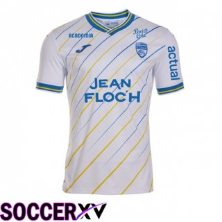 FC Lorient Away Soccer Jersey White 2025/2026