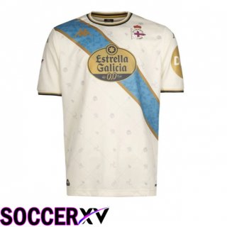 Deportivo de La Coruna Third Soccer Jersey Yellow 2025/2026