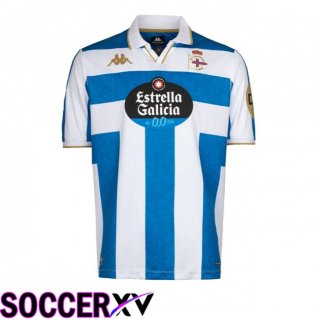 Deportivo de La Coruna Home Soccer Jersey Blue White 2025/2026