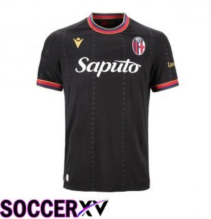 Bologna Third Soccer Jersey Black 2024/2025