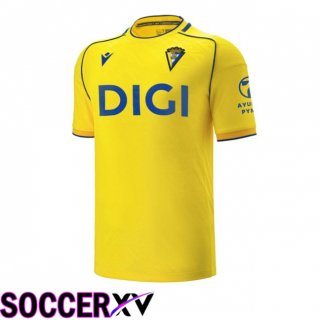 Cadiz CF Home Soccer Jersey Yellow 2025/2026
