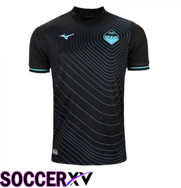 SS Lazio Third Soccer Jersey Black 2024/2025