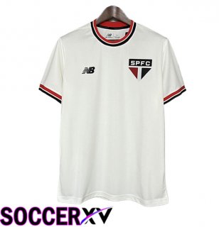 Sao Paulo FC Soccer Jersey Special Edition White 2024/2025