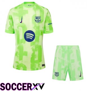 Barcelona Kids Third New Soccer Jersey 2024/2025