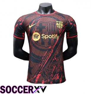 FC Barcelona Soccer Jersey Special Edition Red/Black 2024/2025