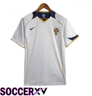 Portugal Retro Away Soccer Jersey 2004