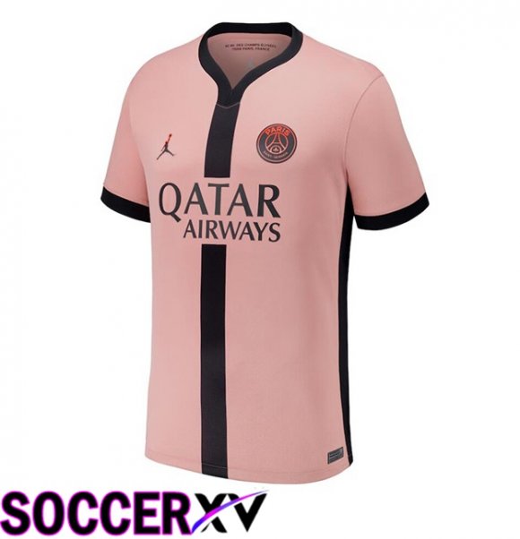 Paris PSG Third Soccer Jersey Pink 2024/2025