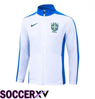 Brazil Training Jacket White 2024/2025