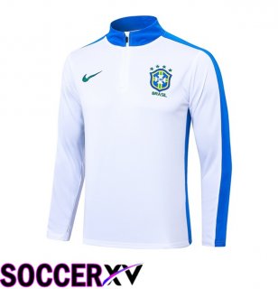 Brazil Training Sweatshirt White 2024/2025