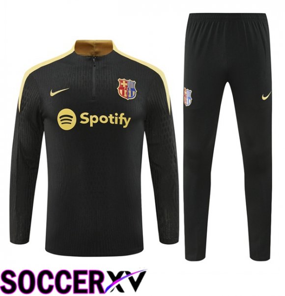 FC Barcelona kit Training Tracksuit Black 2024/2025